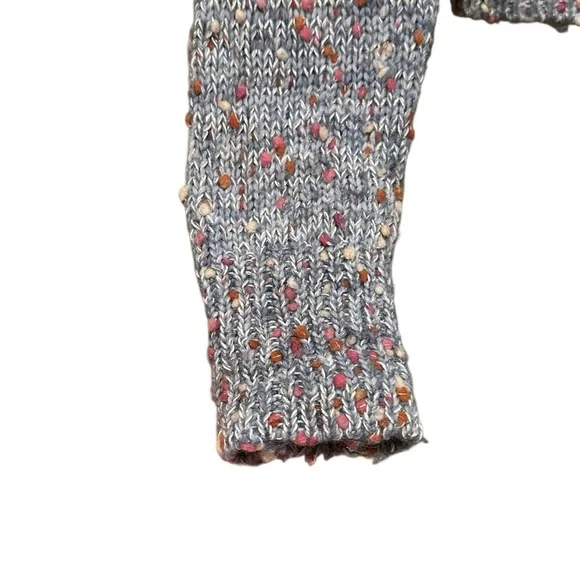 LC Lauren Conrad Women's Blue Knit Mock Neck Long Sleeve Pullover Sweater XS - Picture 4 of 10